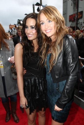Demi & Miley (6) - Demi and Miley