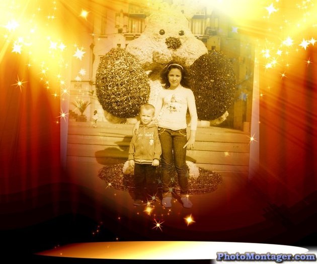 eu cu raul in luminile reflectoarelor