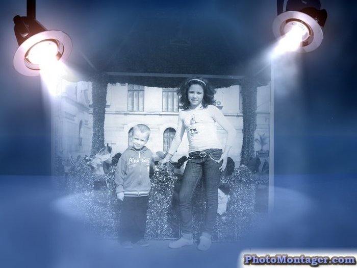 eu cu raul in reflectoare