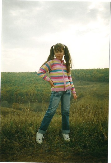 eu pe camp - poze cu mine