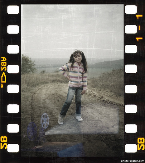 eu pe un film - poze cu mine