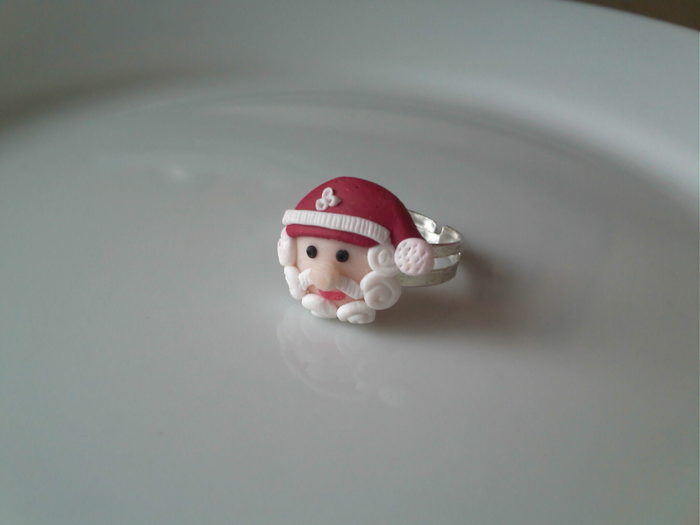 IMG3805inel mos craciun din fimo 15 lei