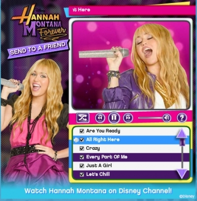  - x Hannah Montana Forever - Official Disney Site Screens 2010