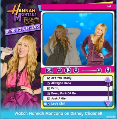  - x Hannah Montana Forever - Official Disney Site Screens 2010