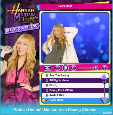  - x Hannah Montana Forever - Official Disney Site Screens 2010