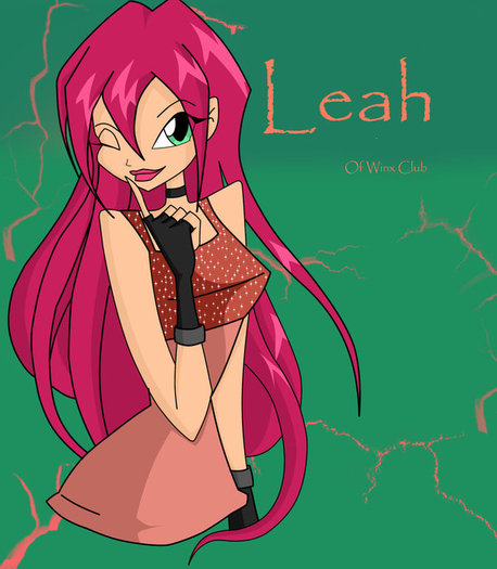 Leah_of_Winx_Club_Poster_by_BBlova - Fanda leah