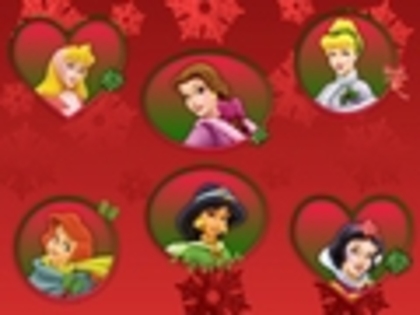 Disney Princess Christmas Wallpaper - Princess Disney