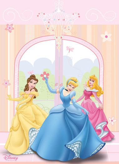 disney-princess-wall-mural - Princess Disney