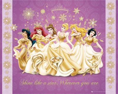 Mini-Posters-Disney-Princess---shine-72896 - Princess Disney
