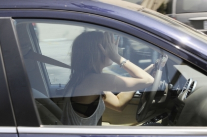  - x Out for coffee in Toluca Lake - 27th June 2010