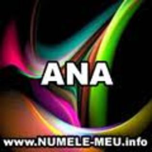 Ana 5512 - Avatare cu numele Ana