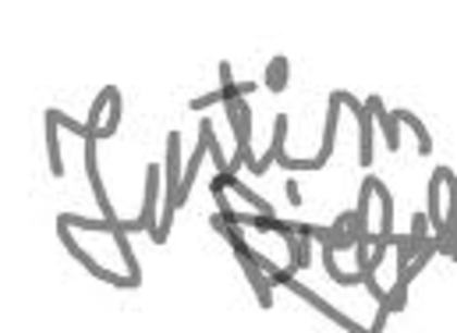 justin - autografe