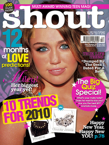 Miley on magazines covers (48) - Magazine covers