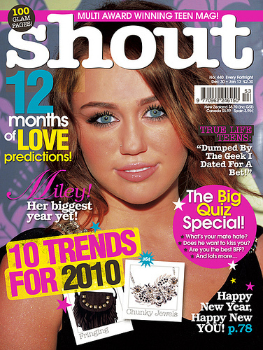 Miley on magazines covers (48)