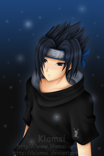 Sasuke_by_Klamsi - Sasuke Uchiha