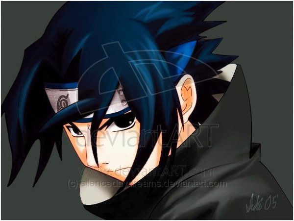 Sasuke_by_silencedbydreams - Sasuke Uchiha