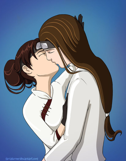 Neji_and_Tenten_by_taviaturner - x NejiTen x