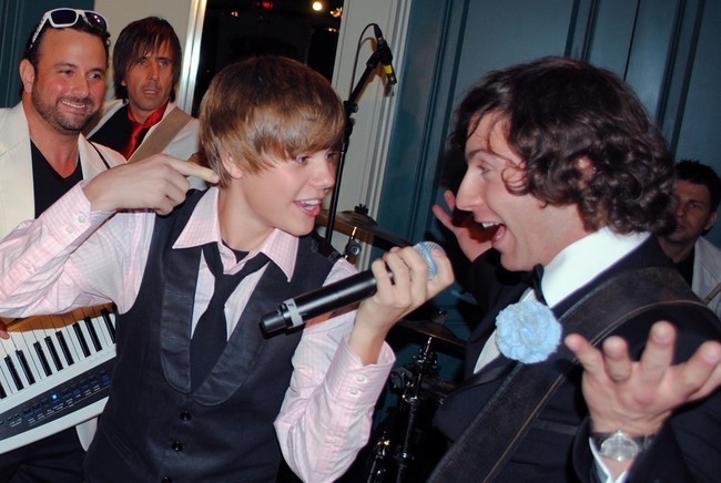  - 2010 Justin with his mother at the wedding