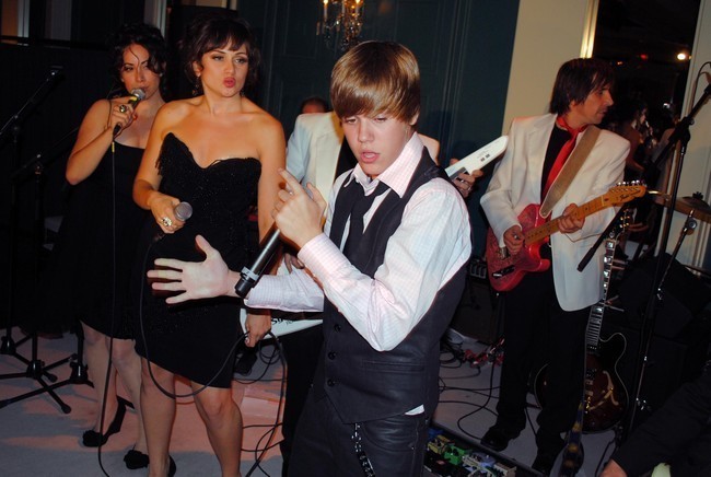  - 2010 Justin with his mother at the wedding