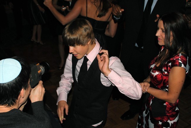  - 2010 Justin with his mother at the wedding