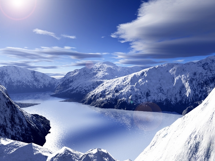 Snowy Mountains - poze din mari si oceane