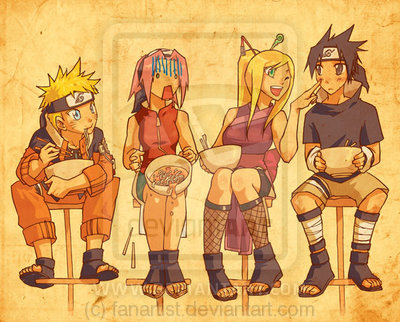 Naruto__Ramen_Stand___OC_by_fanartist - Naruto si iubirea lui-ramenul