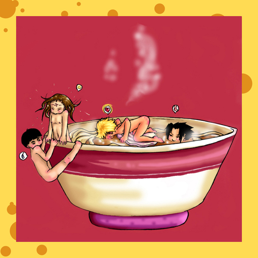 Ramen_Full_of_Chibis_by_soltian - Naruto si iubirea lui-ramenul