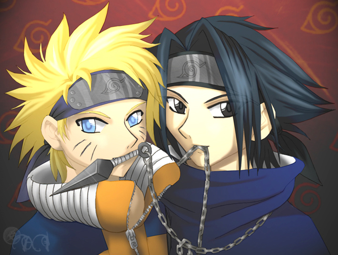 Naruto_and_Sasuke_by_dream_whizper - care vrea sa fim prieteni
