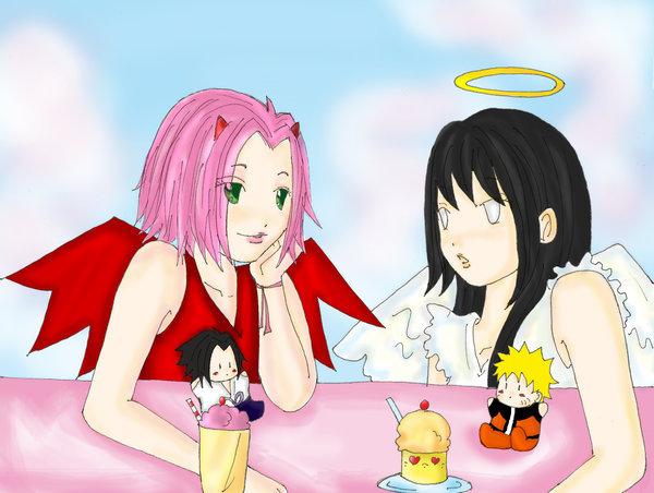 Sakura_and_Hinata_by_Lamliet - care vrea sa fim prieteni