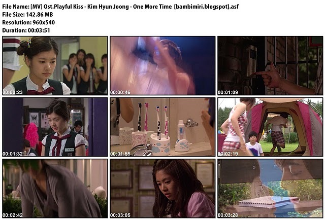 [MV] Ost.Playful Kiss - Kim Hyun Joong - One More Time  [bambimiri.blogspot]