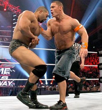 John-Cena-Punching-Ontunga - John Cena