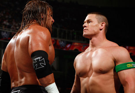 HHH-and-John-Cena-080709 - John Cena