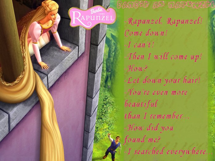 wall rap - Barbie