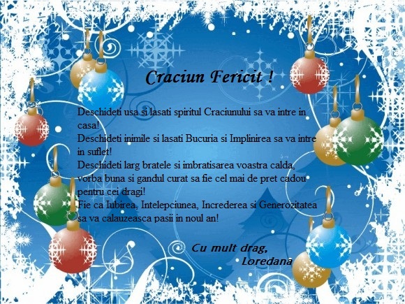 Craciun Fericit; 23.12.10
