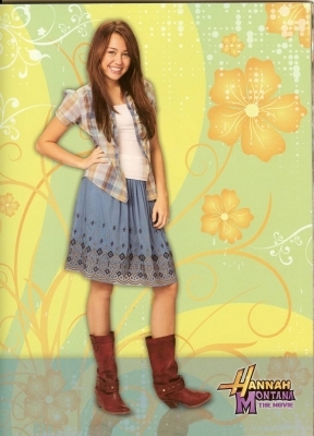  - x Hannah Montana The Movie 2009 - Poster Book 2009