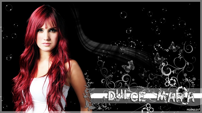 Wallpaper___Dulce_Maria__1__by_Przemyslav - Dulce Maria