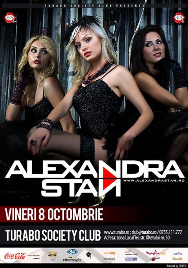 alexandra_stan_lollipop_turabo_society_club_vineri_08_oct - Alexandra Stan