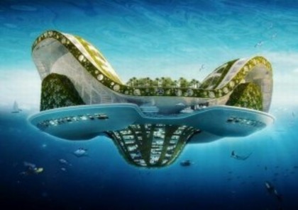 Proiectul Lilypad; Orasul va pluti ca un urias edificiu independent si capabil sa supravietuiasca doar cu propriile res
