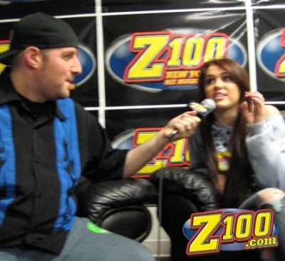  - x Talking to JJ at Z100 New York Backstage on Tour 7th November 2010