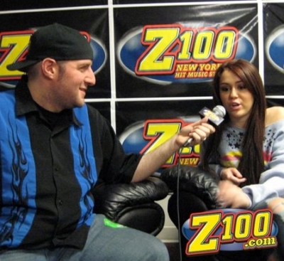  - x Talking to JJ at Z100 New York Backstage on Tour 7th November 2010