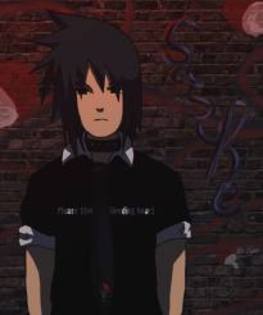 Sasuke Uchiha(un student obisnuit care se indragosteste de Sakura de la prima vedere) - A fi sau a nu fi