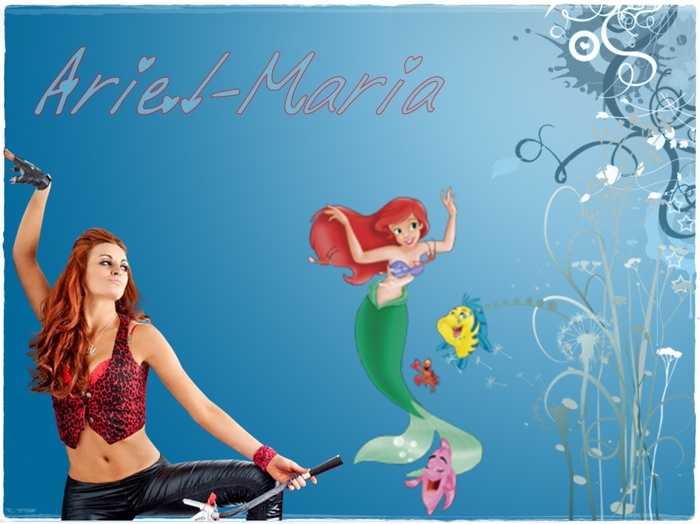 Maria-Ariel - 000-WWE Princesses-000