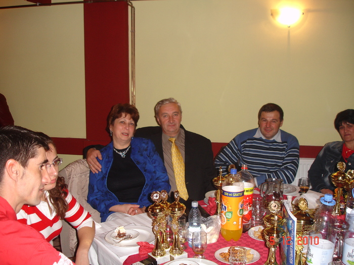 Un cuplu sudat, Popescu Liviu si sotia sa Gina - Banchet Bughea 2010