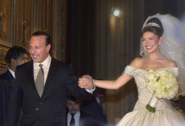 La nunta lor - Thalia si sotul ei Tommy Mottola