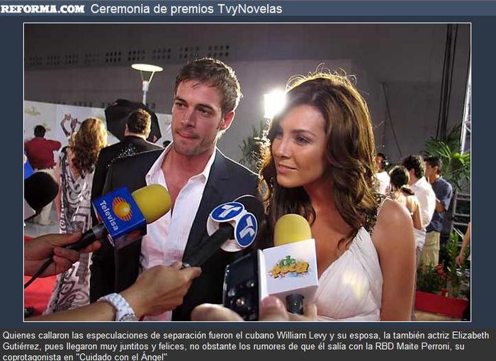 Elizabeth & William - Elizabeth Gutierrez si William Levy