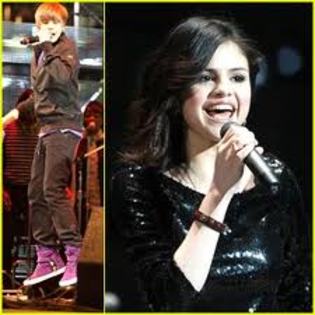 5 - selena and justin bieber