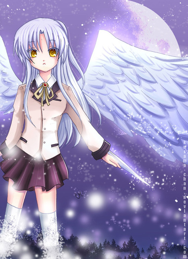 ___Angel_beats__Tenshi____by_Kurama_chan - Anime Angel