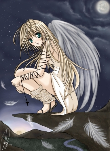 Guardian_Angel_for_you__by_Lasaro - Anime Angel