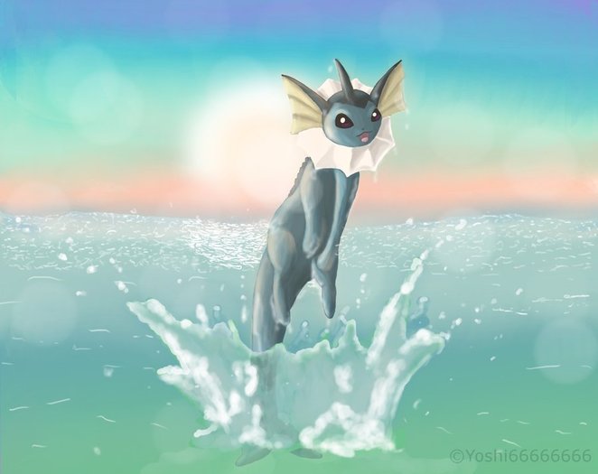 vaporeon is cool