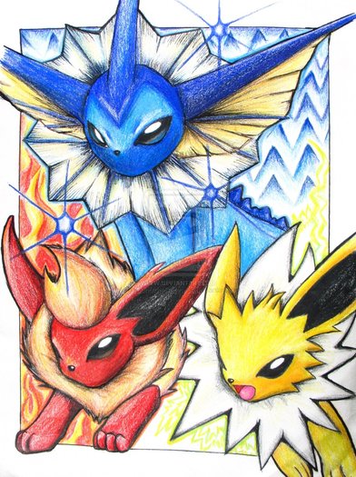 echipa jolteon - vaporeon